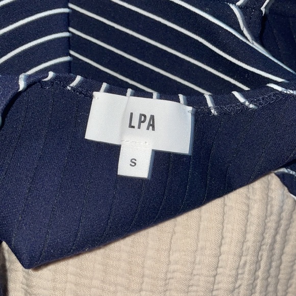 LPA Revolve Bodysuit 23 in Navy & White - Picture 6 of 6